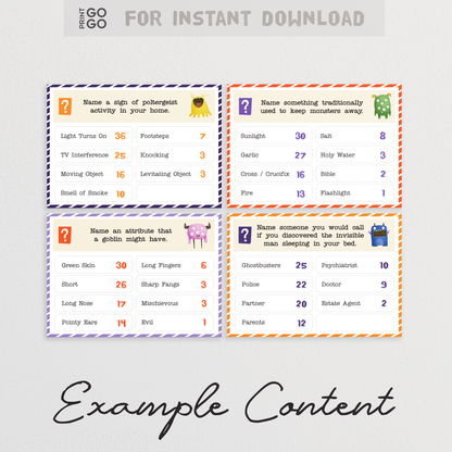 Monster Feud - The Goulish Duel for Top Answers and Points