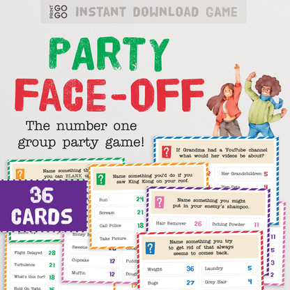 Party Face-Off - Can You Out Survey Your Family?