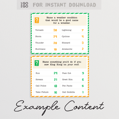 Party Feud - Can You Out Survey Your Family?