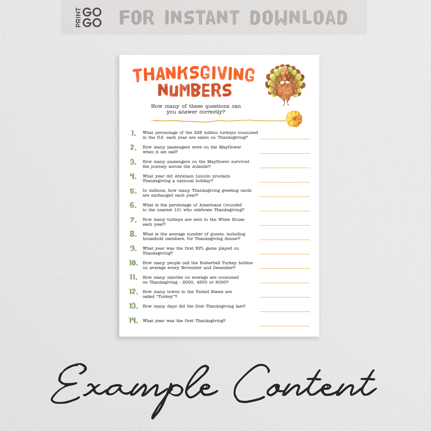 Thanksgiving Trivia Quizzes - Test Your Holiday Knowledge