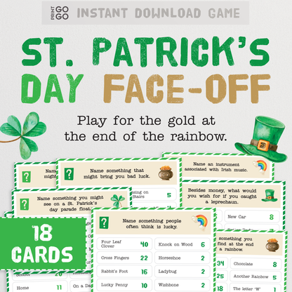 St. Patrick's Day Face-Off - No lucky charms in this battle of wits.