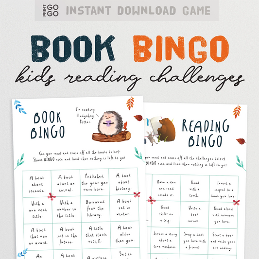 Instant download reading activity for children.