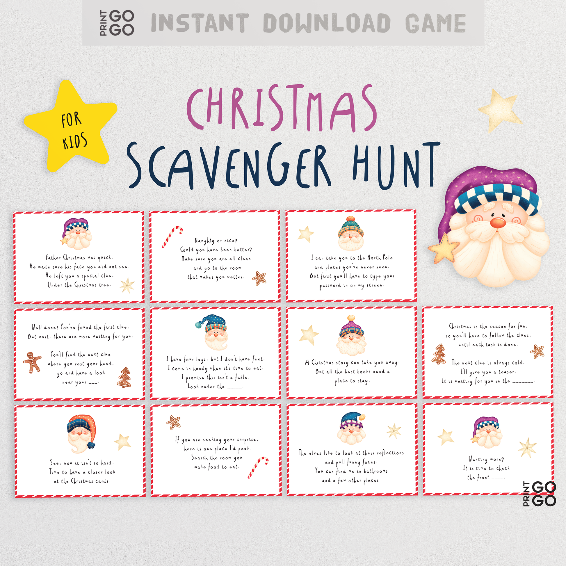 Christmas Scavenger Hunt