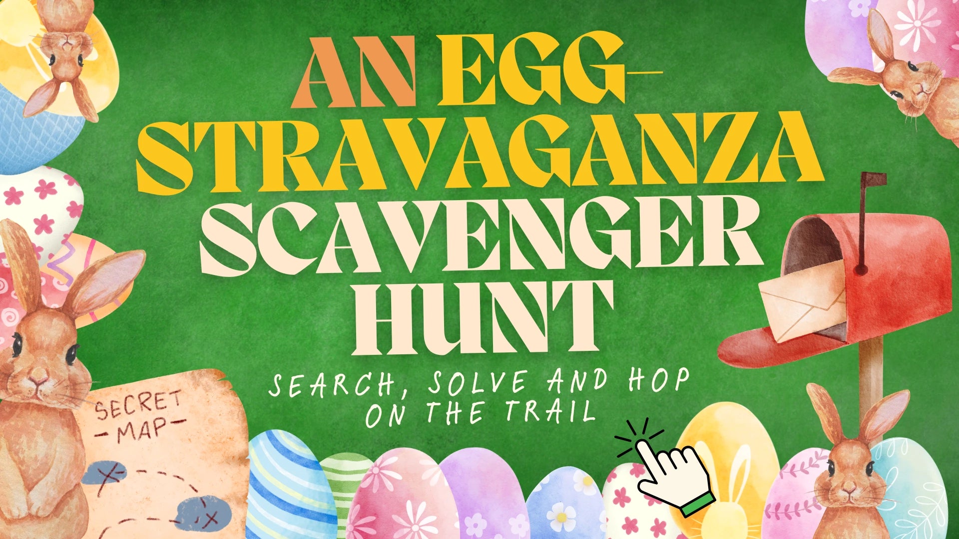 Easter Scavenger Hunt Bundle - The Ultimate Easter Bunny Egg Hunt for Kids!