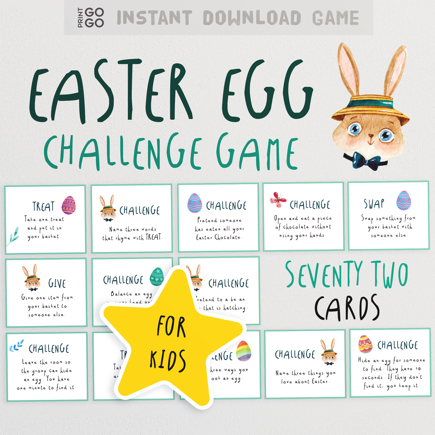 Easter Egg Challenge Game - The Egg-Stra Fun Candy Game for Families