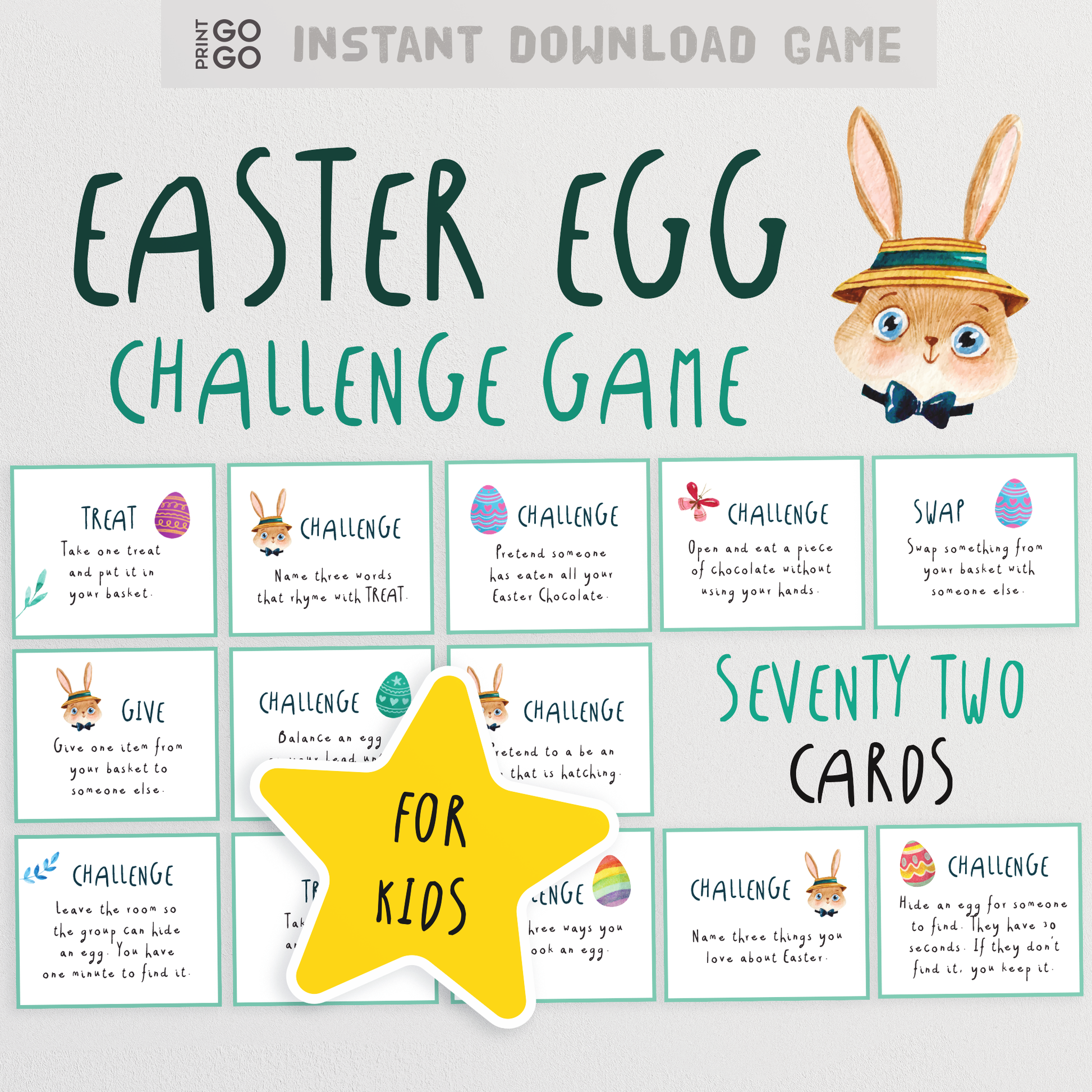 Easter Egg Challenge Game - The Egg-Stra Fun Candy Game for Families