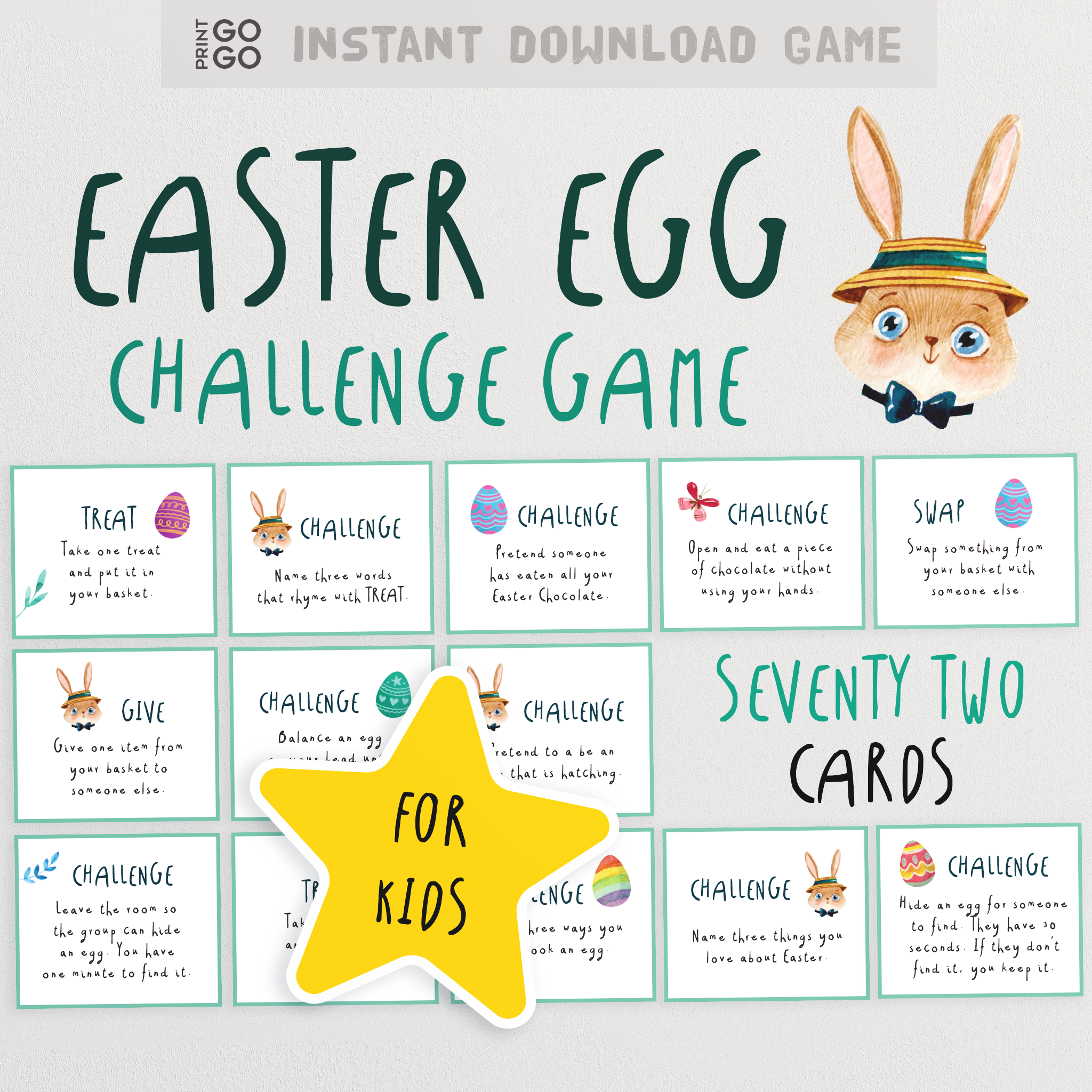 Easter Egg Challenge Game - The Egg-Stra Fun Candy Game for Families