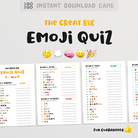 The Great Big Emoji Quiz