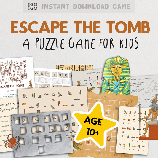 Escape The Tomb Puzzle Game for Kids