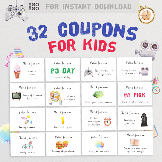 32 Coupons for Kids