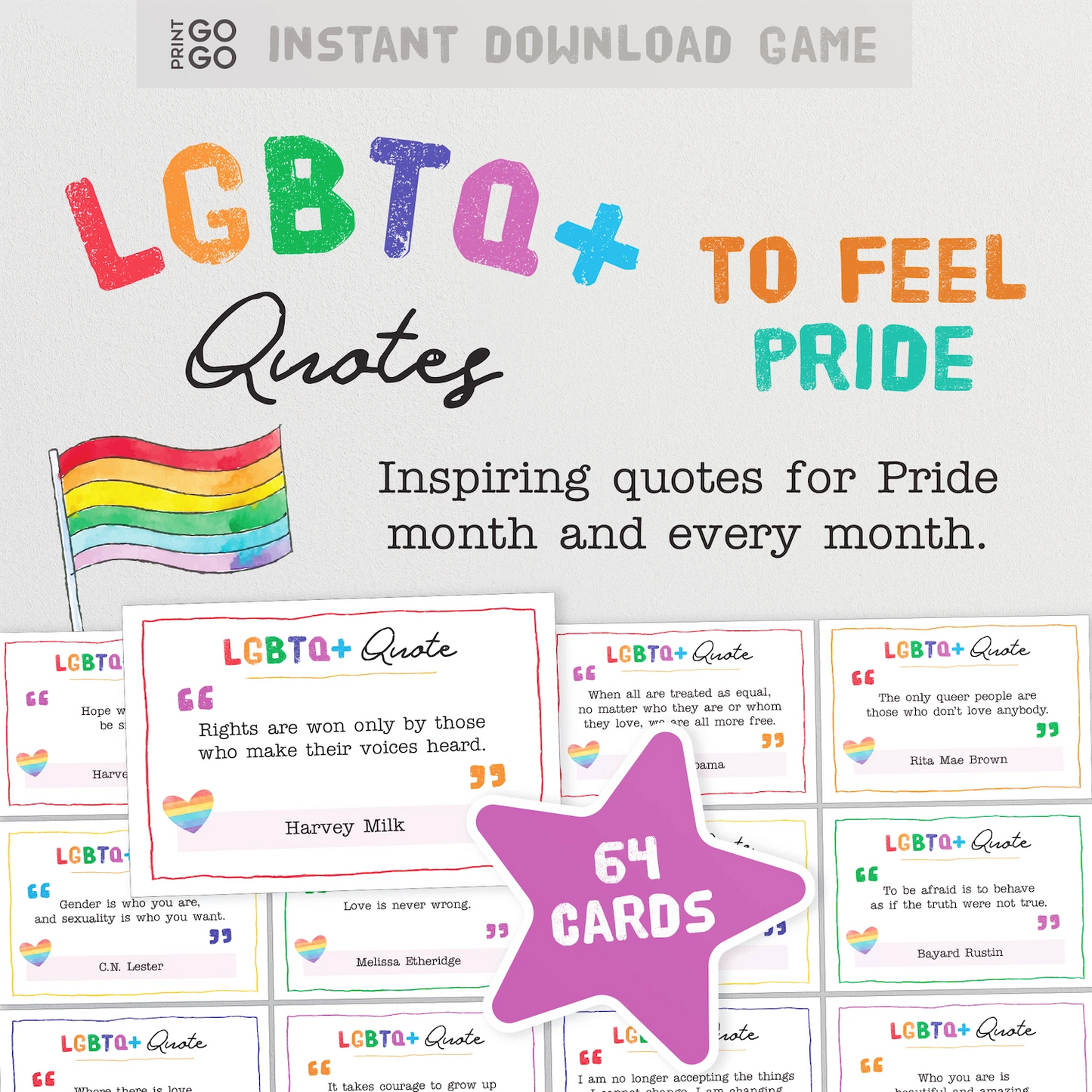 Inspiring LGBTQ+ Quotes for Pride Month and Every Month