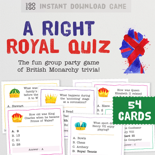 A Right Royal Quiz - 54 Quiz Questions To Test Your British Monarchy General Knowledge
