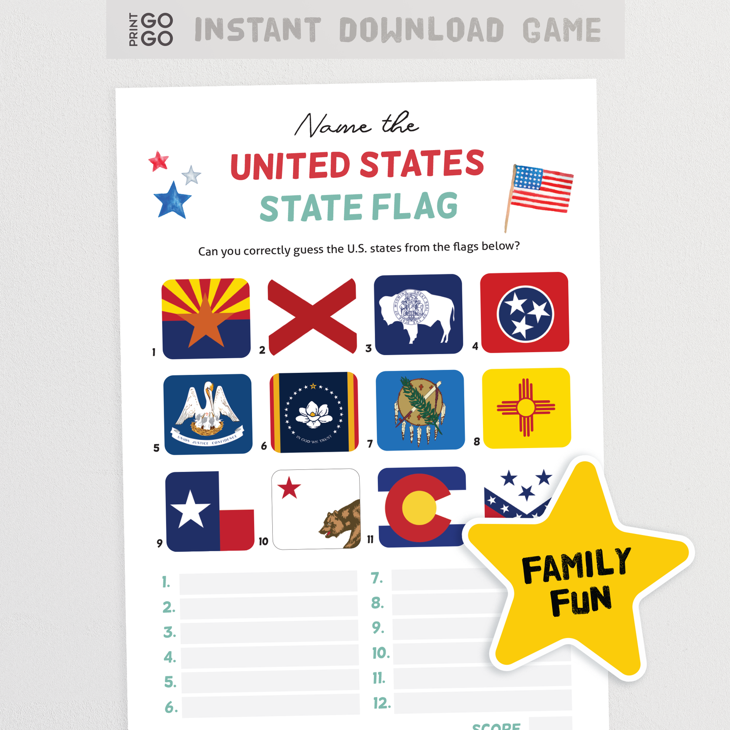 United States Picture Quiz Bundle