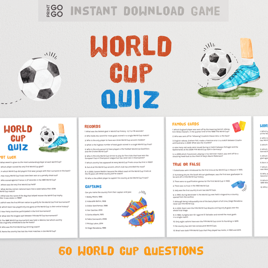 World Cup Football Trivia Quiz