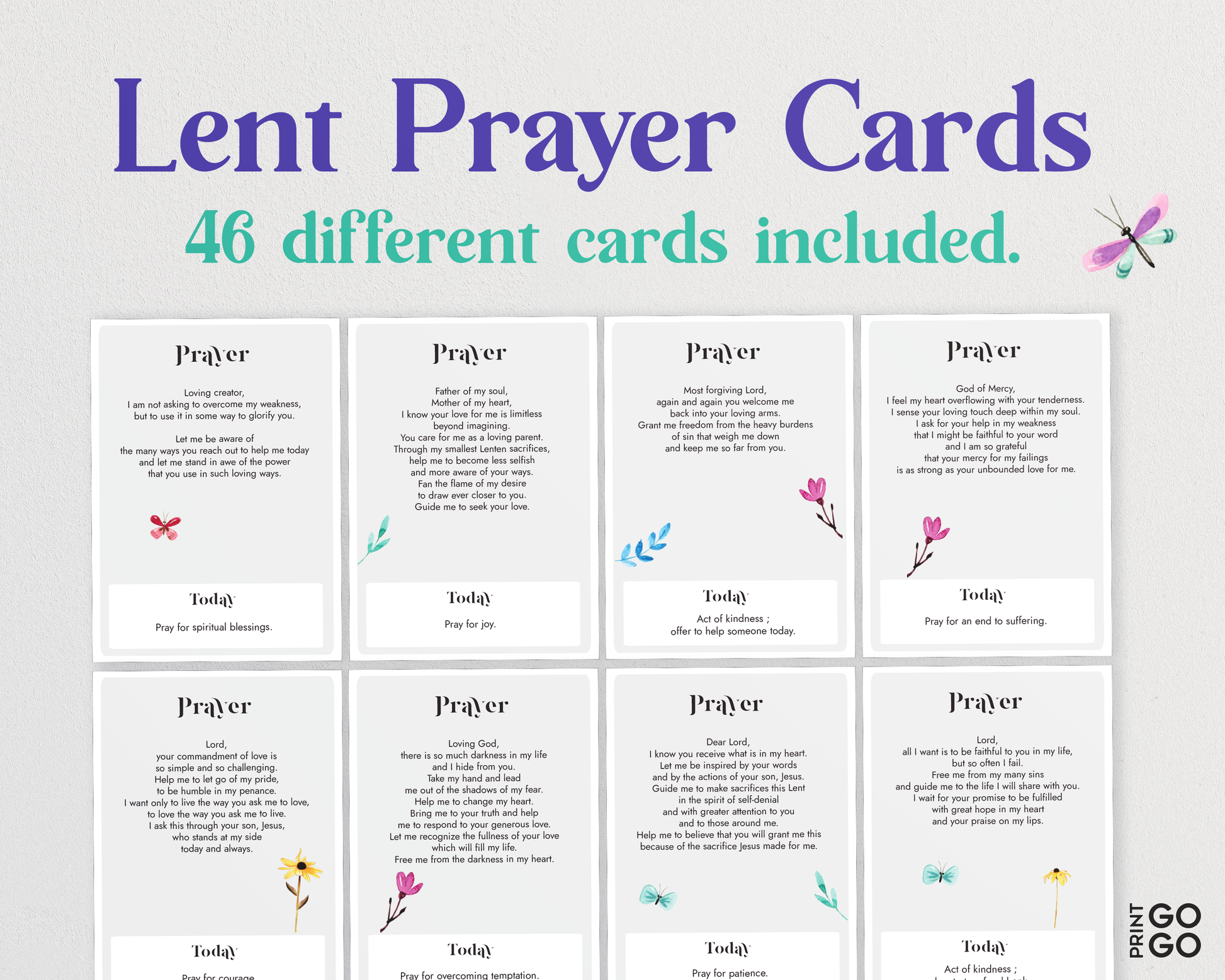 Lent Bundle for Children - Fun and Thoughtful Lenten Activity Ideas and Bible Verses for Christian Kids | Activity Cards | Lenten Activities