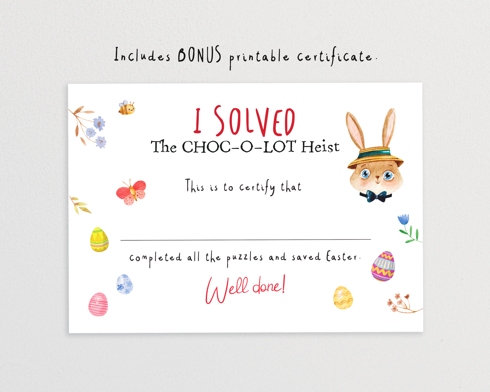 The Choc-o-Lot Heist - An Easter Puzzle Game for Kids | Children's Escape Room