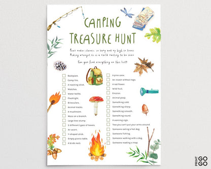 Treasure Hunt Bundle - Six Outdoor Scavenger Hunt Games for Kids